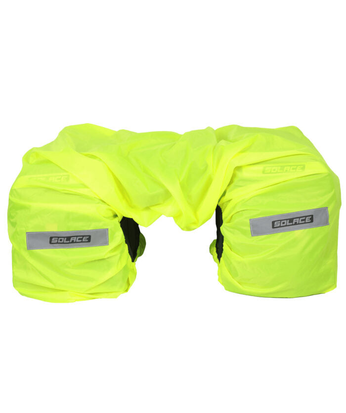 Motorcycle waterproof saddle bags black by solace