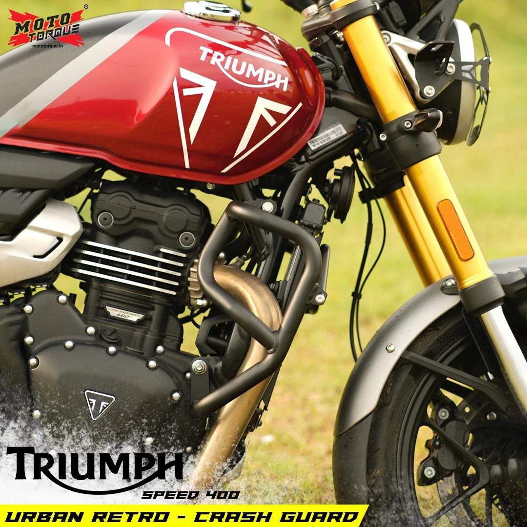 Moto Torque urban retro crash guard speed 400 triumph