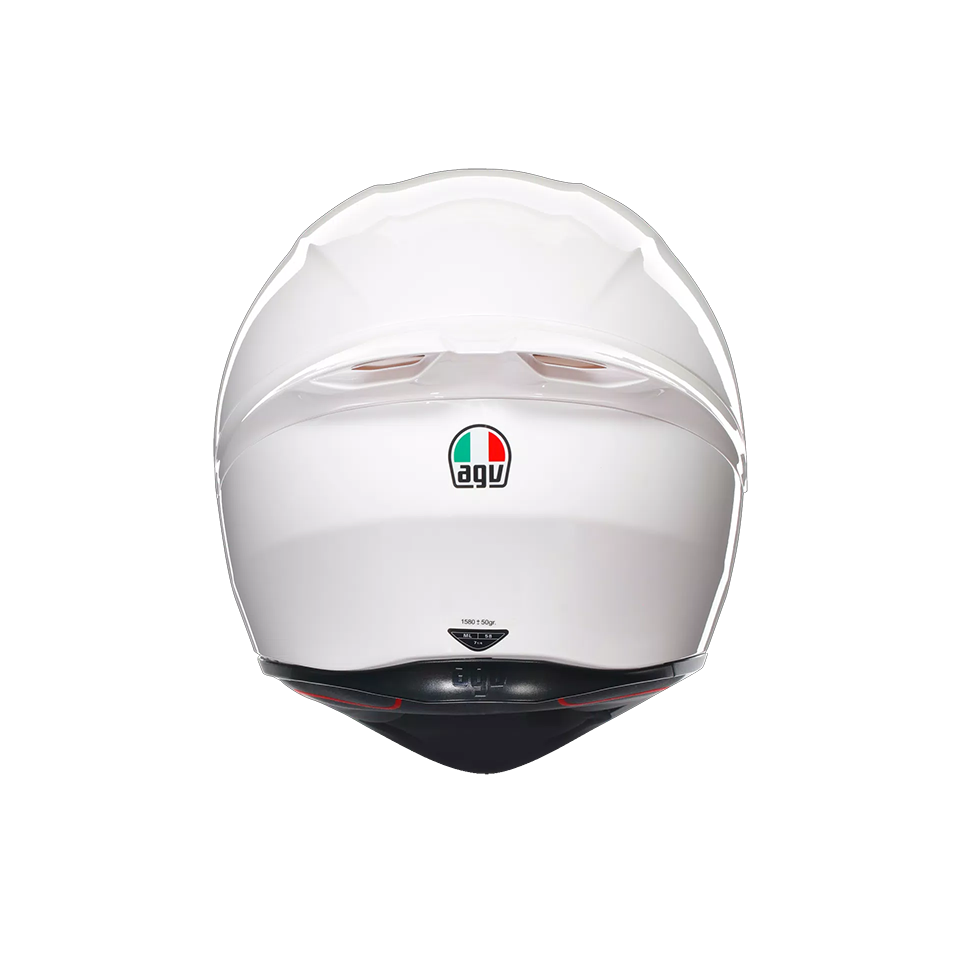 AGV K1-S White Full Face Helmet : [ E2206 / ISI ]