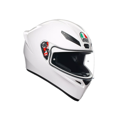AGV K1-S White Full Face Helmet : [ E2206 / ISI ]