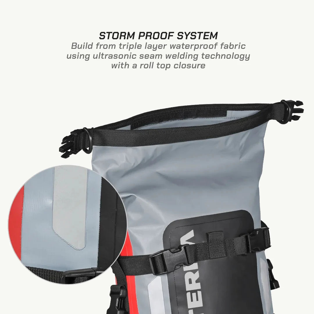 Viaterra Drybag 8L - Waterproof Tailbag / Rear Rack Bag