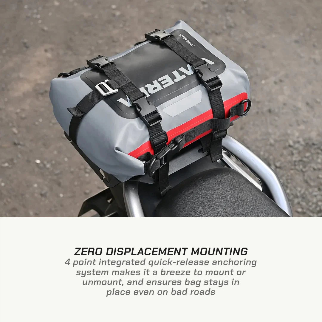 Viaterra Drybag 8L - Waterproof Tailbag / Rear Rack Bag