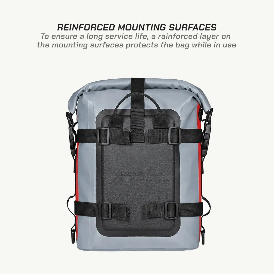 Viaterra Drybag 8L - Waterproof Tailbag / Rear Rack Bag