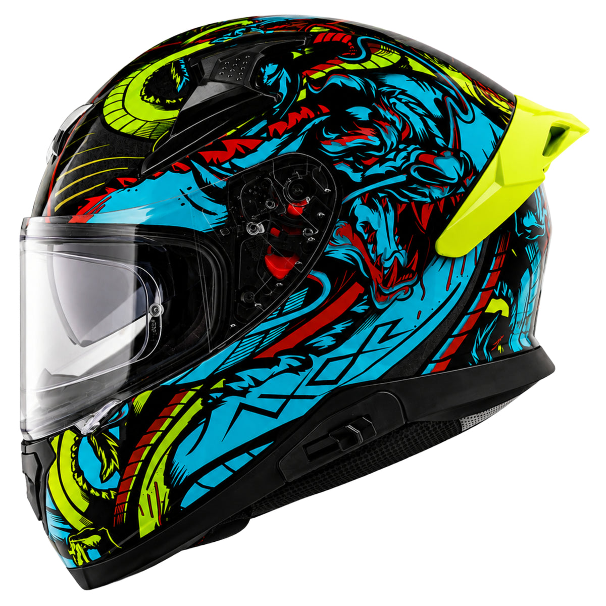 Axor Apex Scratch Black Neon Blue