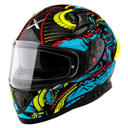 Axor Apex Scratch Black Neon Blue