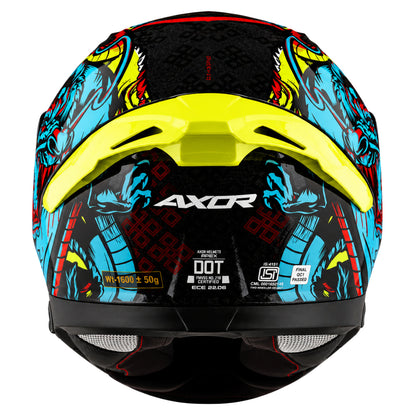 Axor Apex Scratch Black Neon Blue