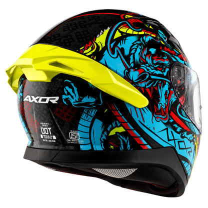 Axor Apex Scratch Black Neon Blue