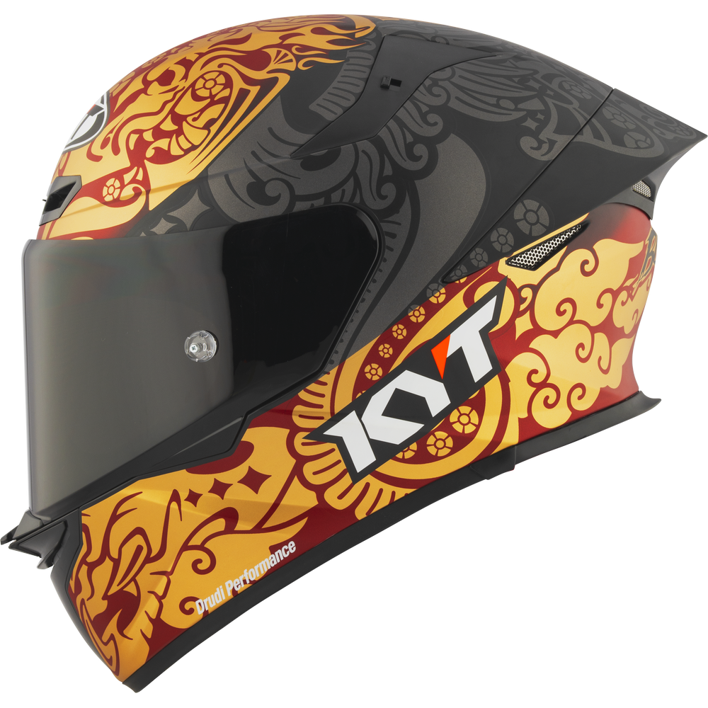 KYT TT Revo Enea Bastianini Indonesia Replica Matt 2023  - Full Face Helmet