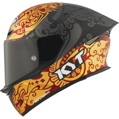 KYT TT Revo Enea Bastianini Indonesia Replica Matt 2023  - Full Face Helmet