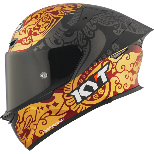 KYT TT Revo Enea Bastianini Indonesia Replica Matt 2023  - Full Face Helmet