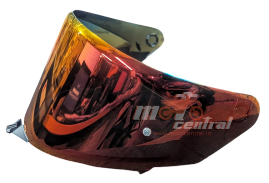 KYT TT Revo Iridium Red Visor