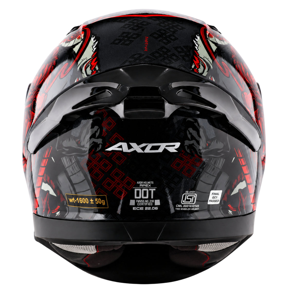 Axor Apex Scratch Black Red