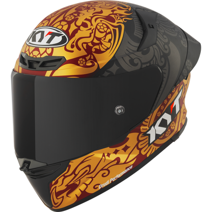 KYT TT Revo Enea Bastianini Indonesia Replica Matt 2023  - Full Face Helmet