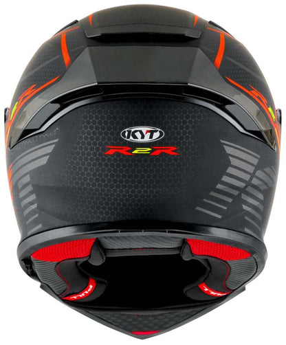 KYT R2R Pro Concept Matt Black Red - Full Face Helmet