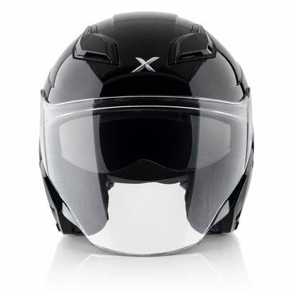 Axor Kylo Solid Black - Open Face Helmet