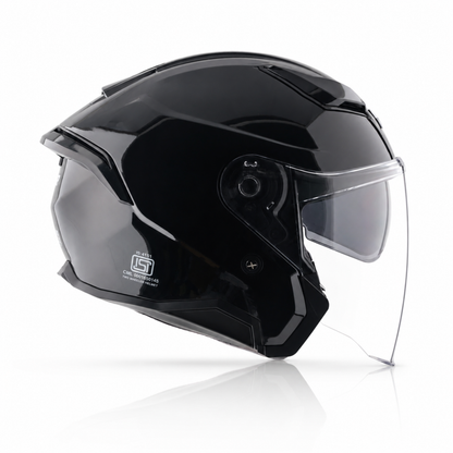 Axor Kylo Solid Black - Open Face Helmet