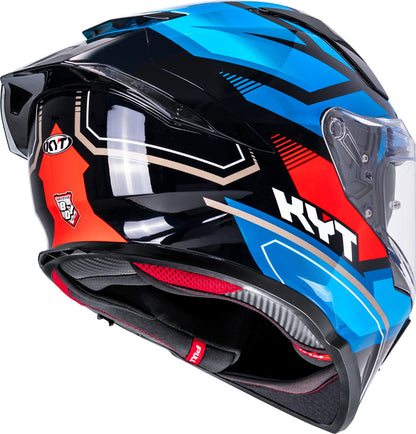 KYT R2R Pro Parsec Black Blue Red - Full Face Helmet