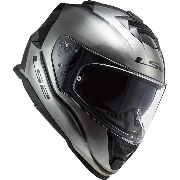 LS2 FF800 Storm II Solid Jeans Titanium Gloss 06