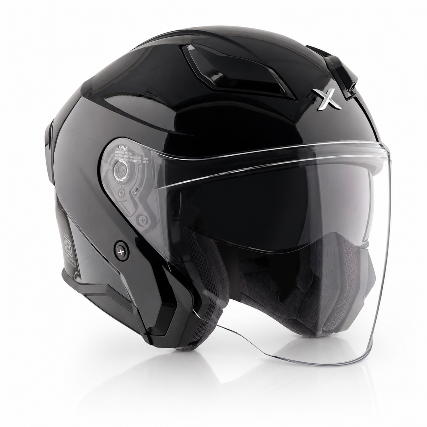 Axor Kylo Solid Black - Open Face Helmet