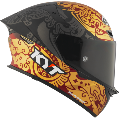 KYT TT Revo Enea Bastianini Indonesia Replica Matt 2023  - Full Face Helmet