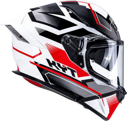KYT R2R Pro Parsec White Red - Full Face Helmet