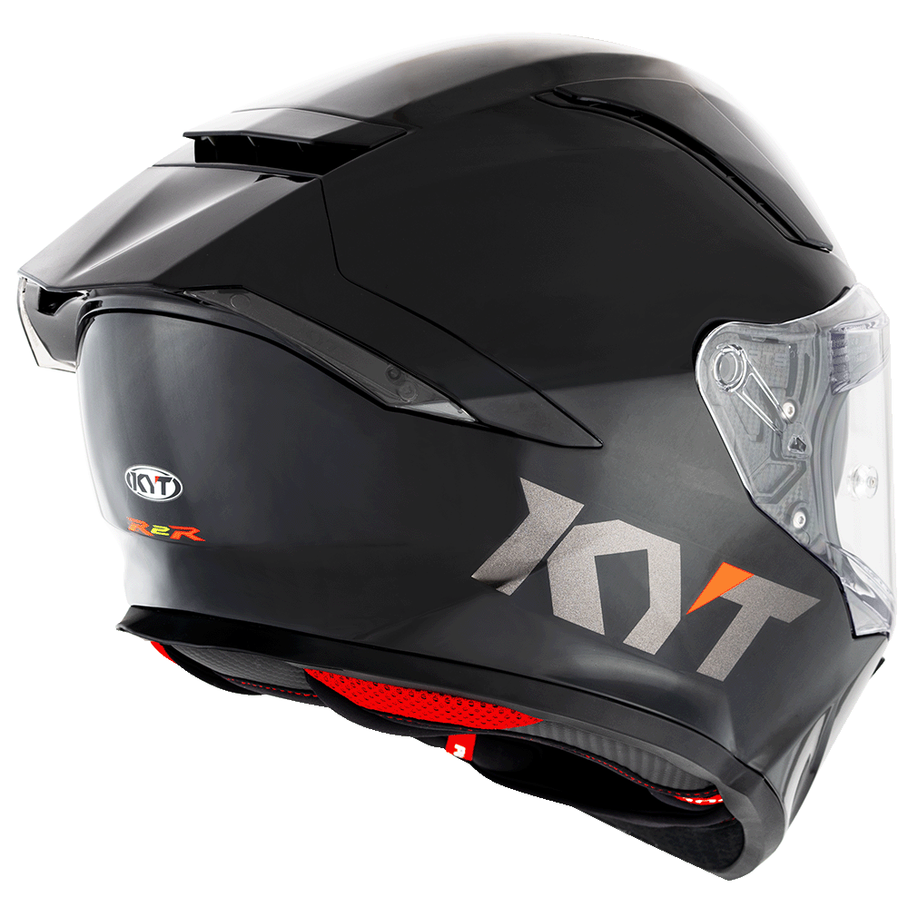 KYT R2R Pro Gloss Black - Full Face Helmet