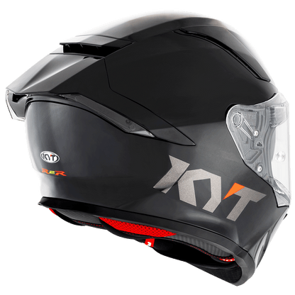 KYT R2R Pro Gloss Black - Full Face Helmet