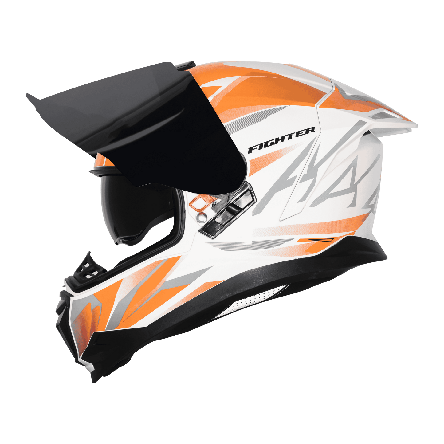 SBH-57 ISS Fighter F4 Glossy White With Orange