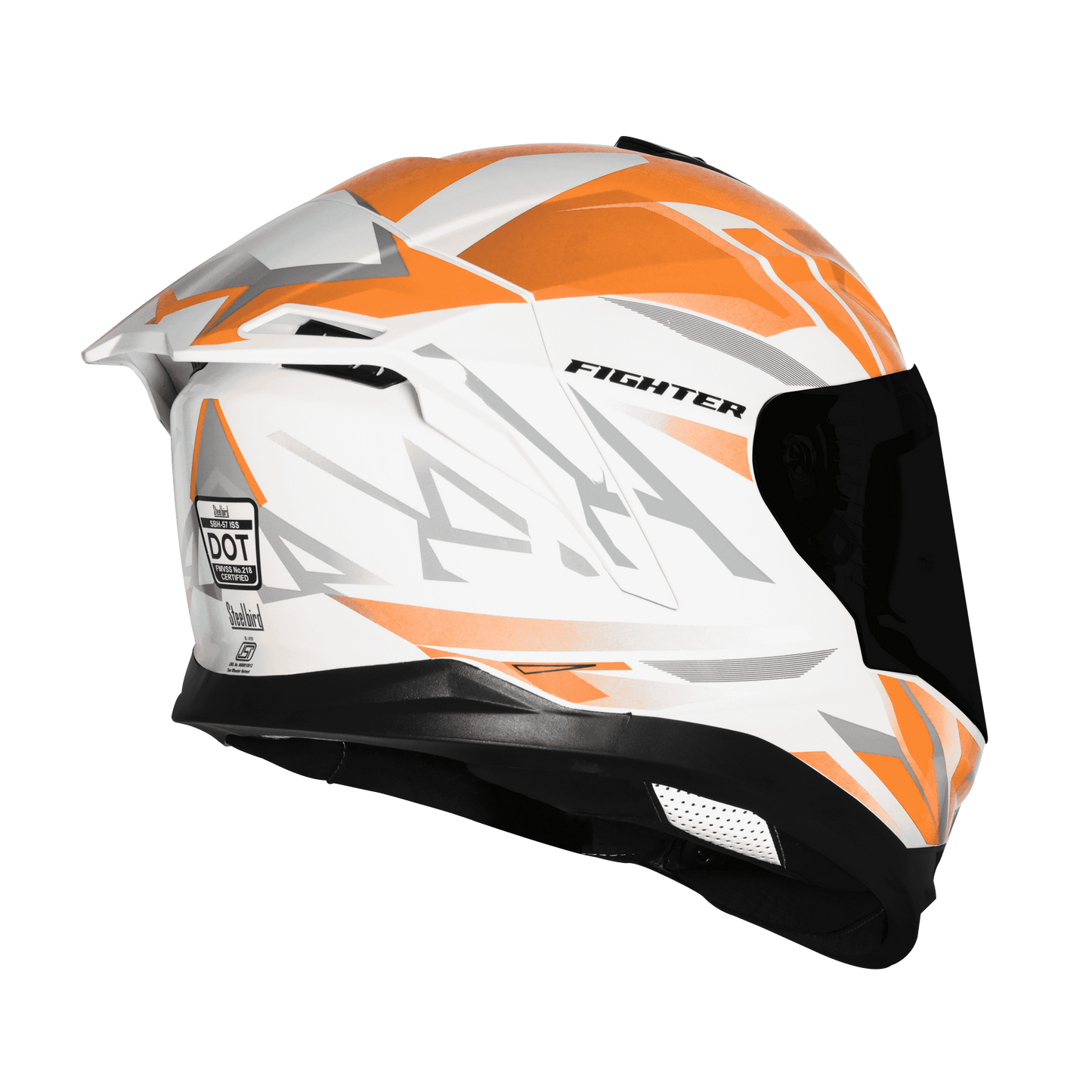 SBH-57 ISS Fighter F4 Glossy White With Orange