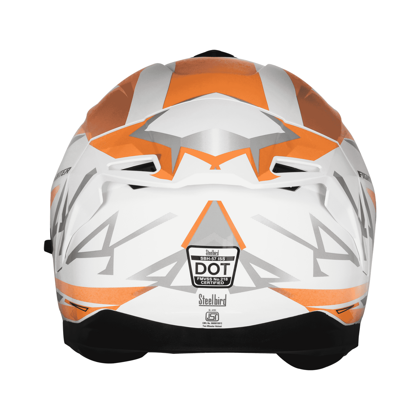 SBH-57 ISS Fighter F4 Glossy White With Orange