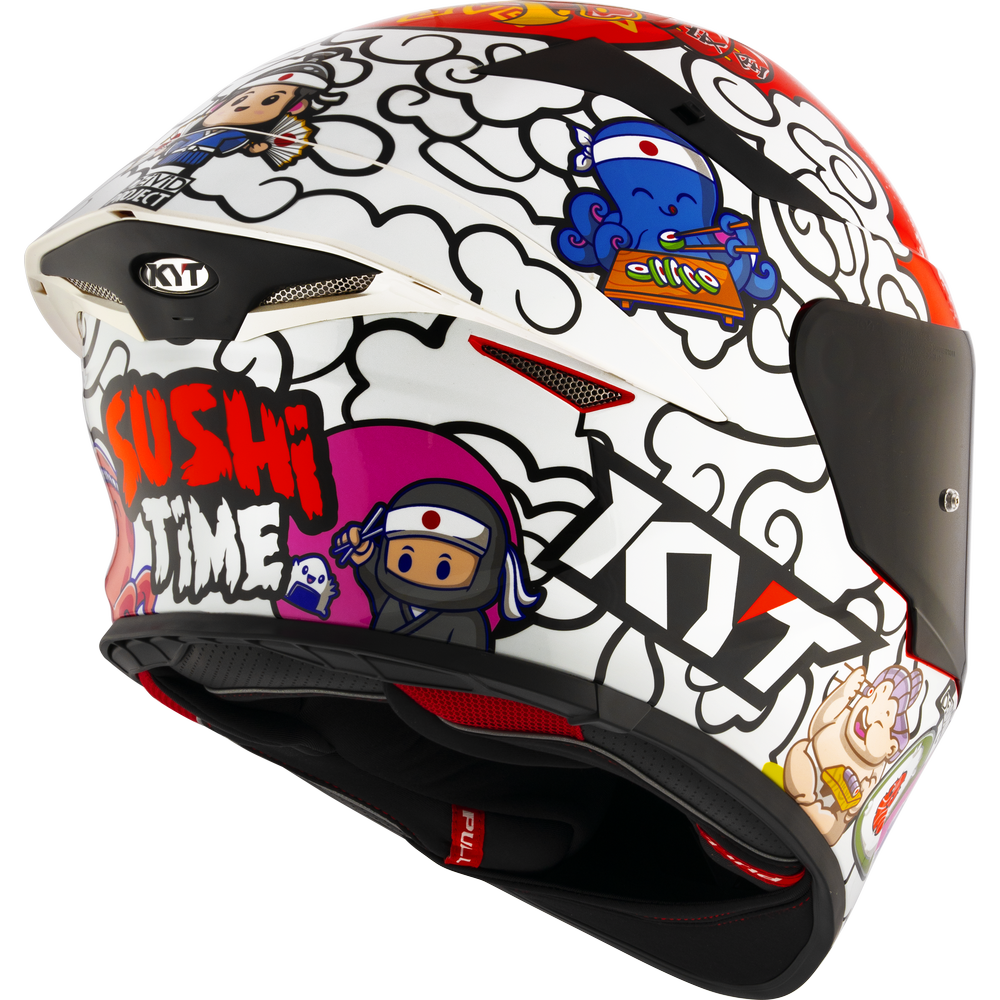 KYT TT Revo Sushi Time - Full Face Helmet