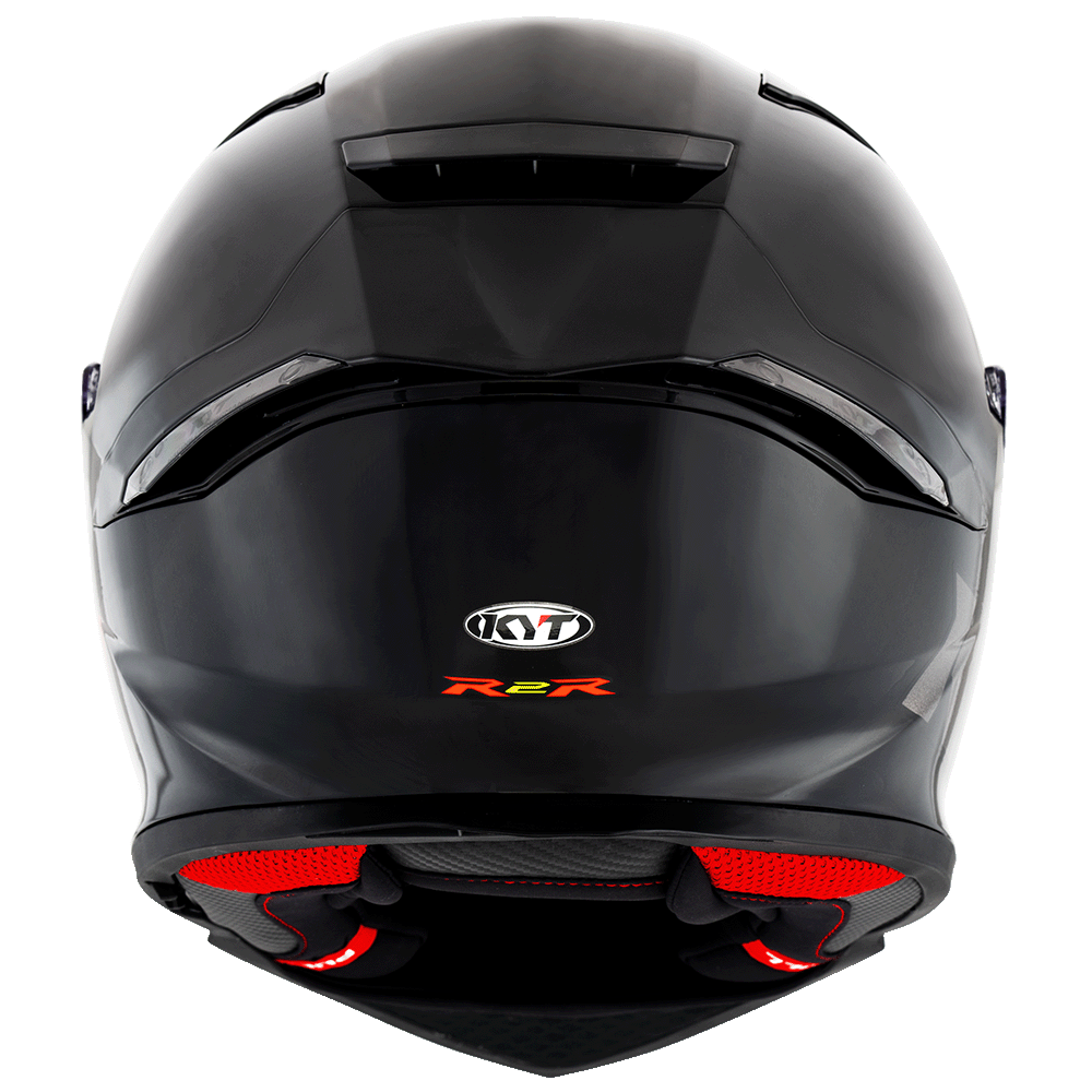 KYT R2R Pro Gloss Black - Full Face Helmet