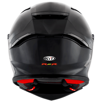 KYT R2R Pro Gloss Black - Full Face Helmet