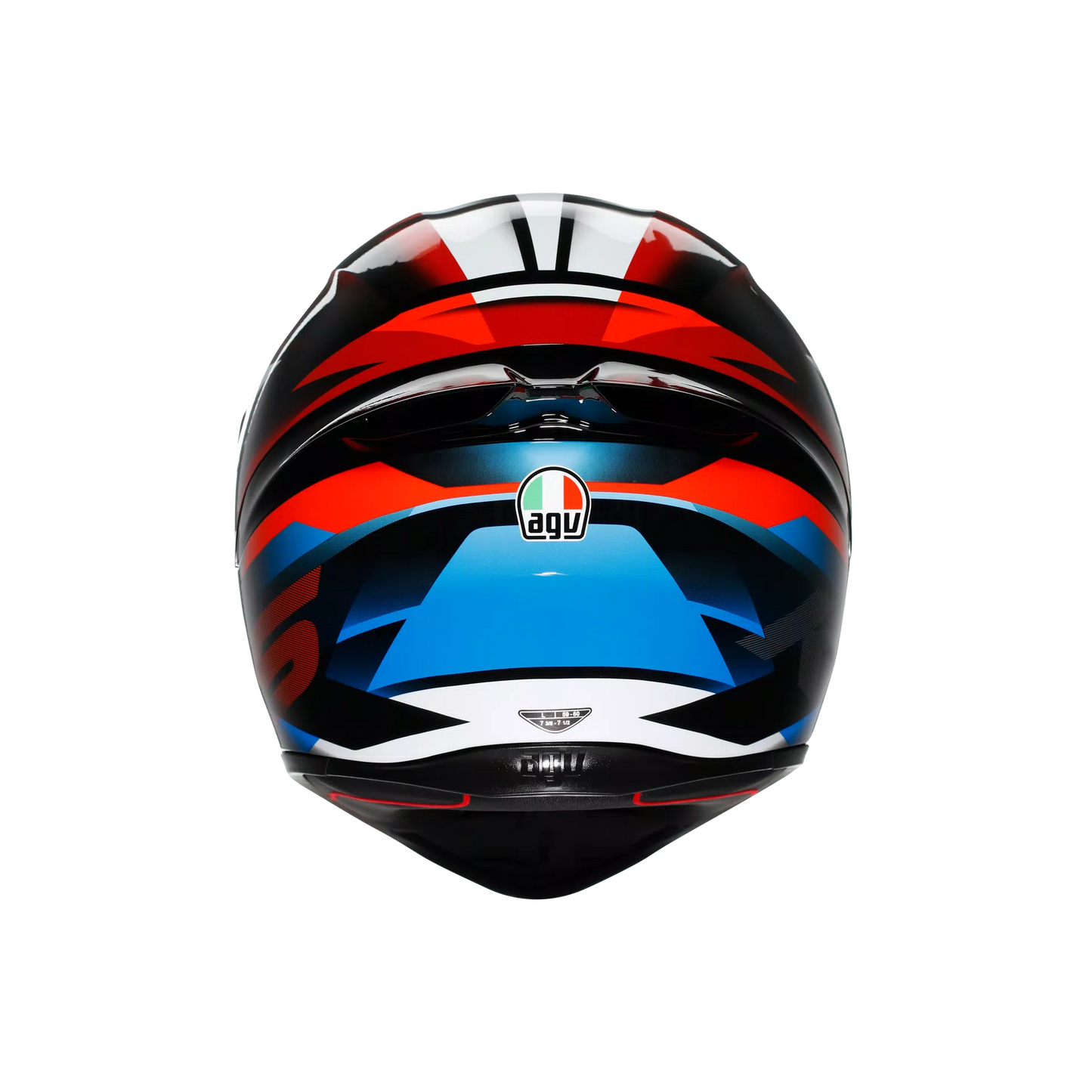 Motorcycle full face sports helmet black  red blue