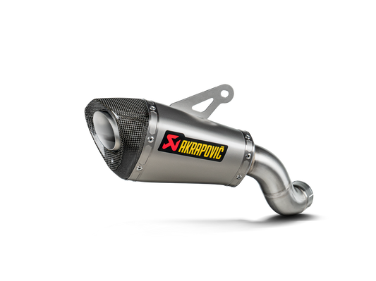 Motorcycle slip on exhaust titanium for kawasaki z900 2025