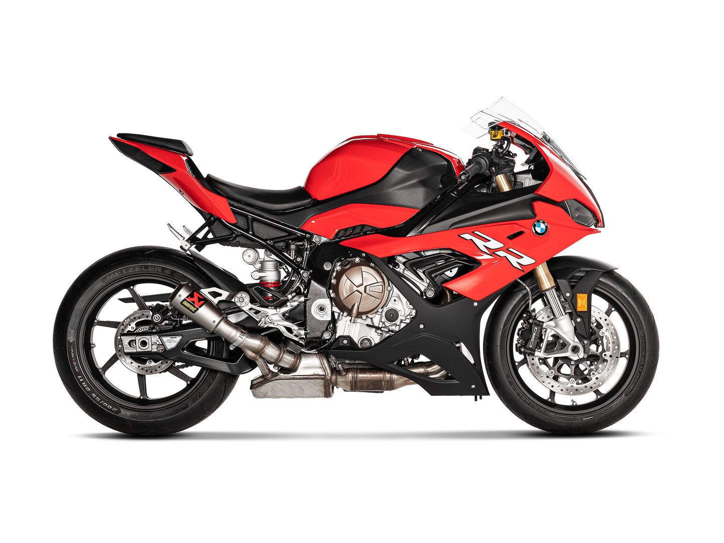 Motorcycle titanium slip-on exhaust for bmw s1000/m1000 (2019-25)