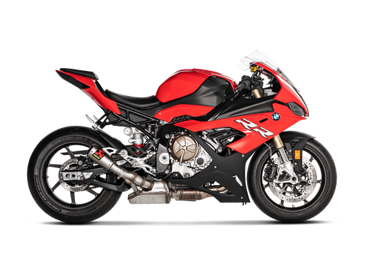 Motorcycle titanium slip-on exhaust for bmw s1000/m1000 (2019-25)