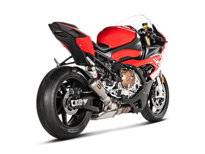 Motorcycle titanium slip-on exhaust for bmw s1000/m1000 (2019-25)