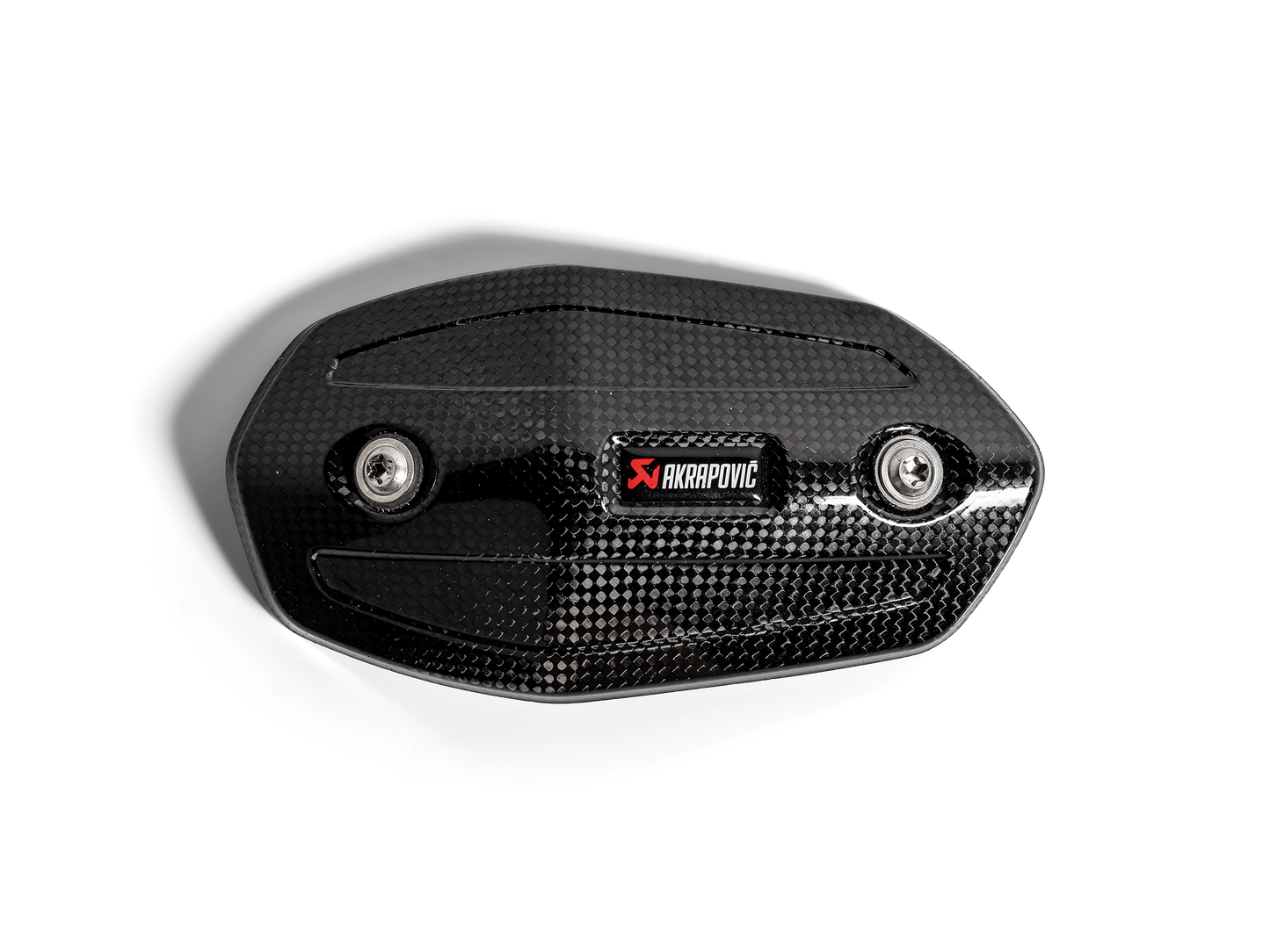 Motorcycle exhaust heat shield for Kawasaki ninja 1100/1000 sx - black carbon fiber finish 