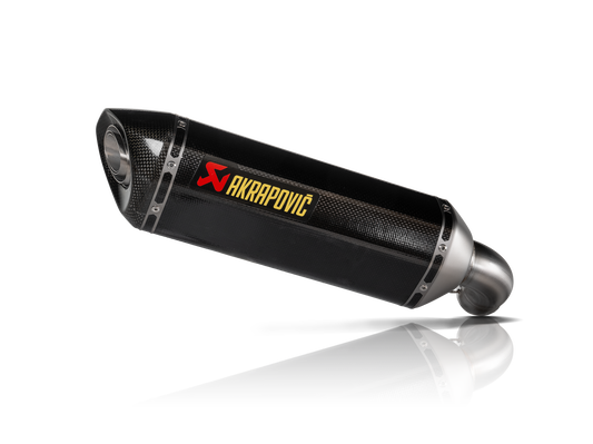 Motorcycle carbon fiber black slip-on exhaust for kawasaki ninja 1000/1100sx 