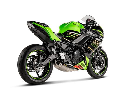 Motorcycle slip-on exhaust carbon fiber for kawasaki ninja 300