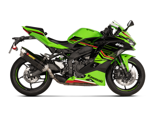 Motorcycle slip-on exhaust carbon fiber for kawasaki zx4r