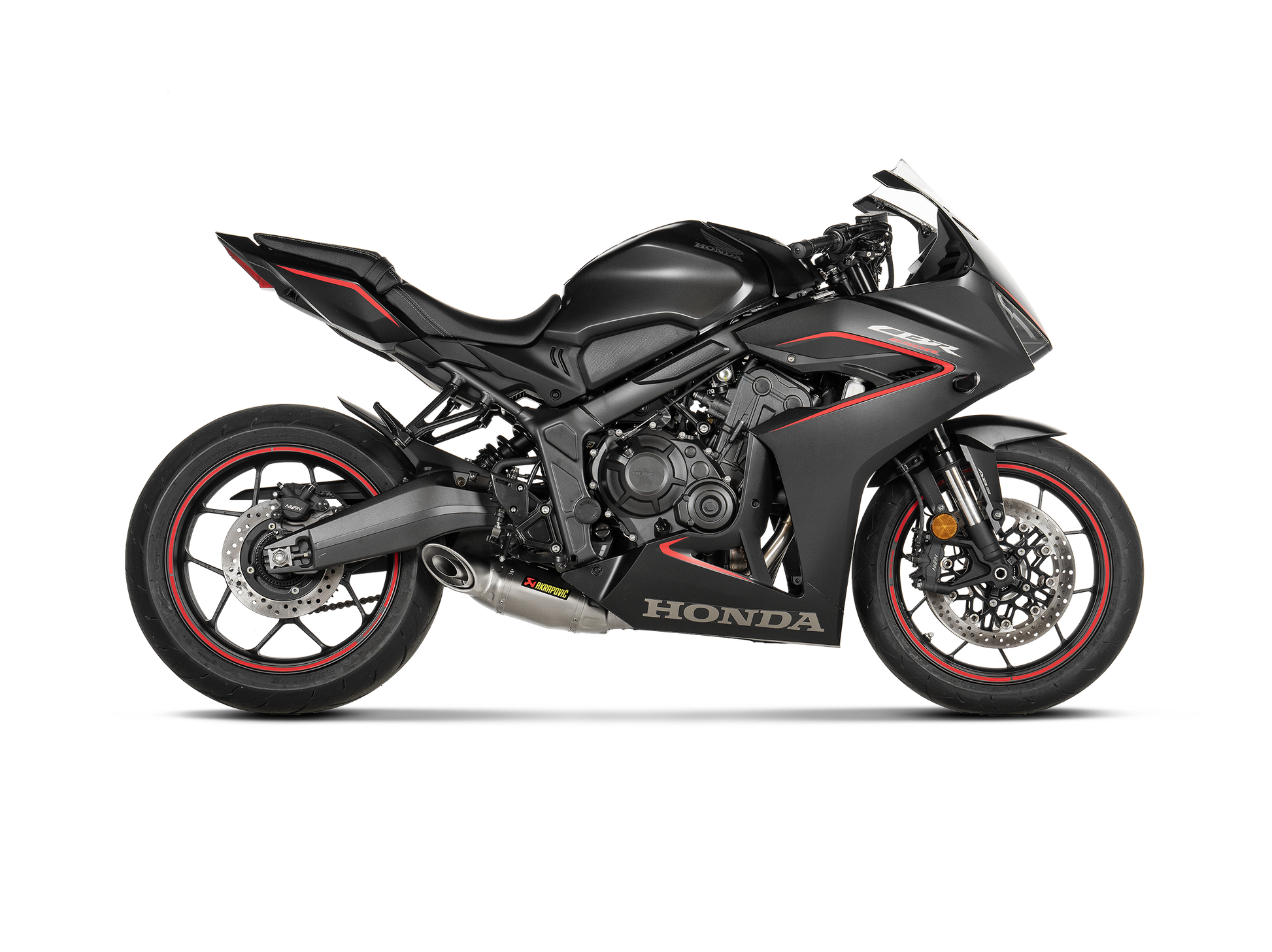 Motorcycle full system titanium exhaust system for honda cbr650r (2024+)