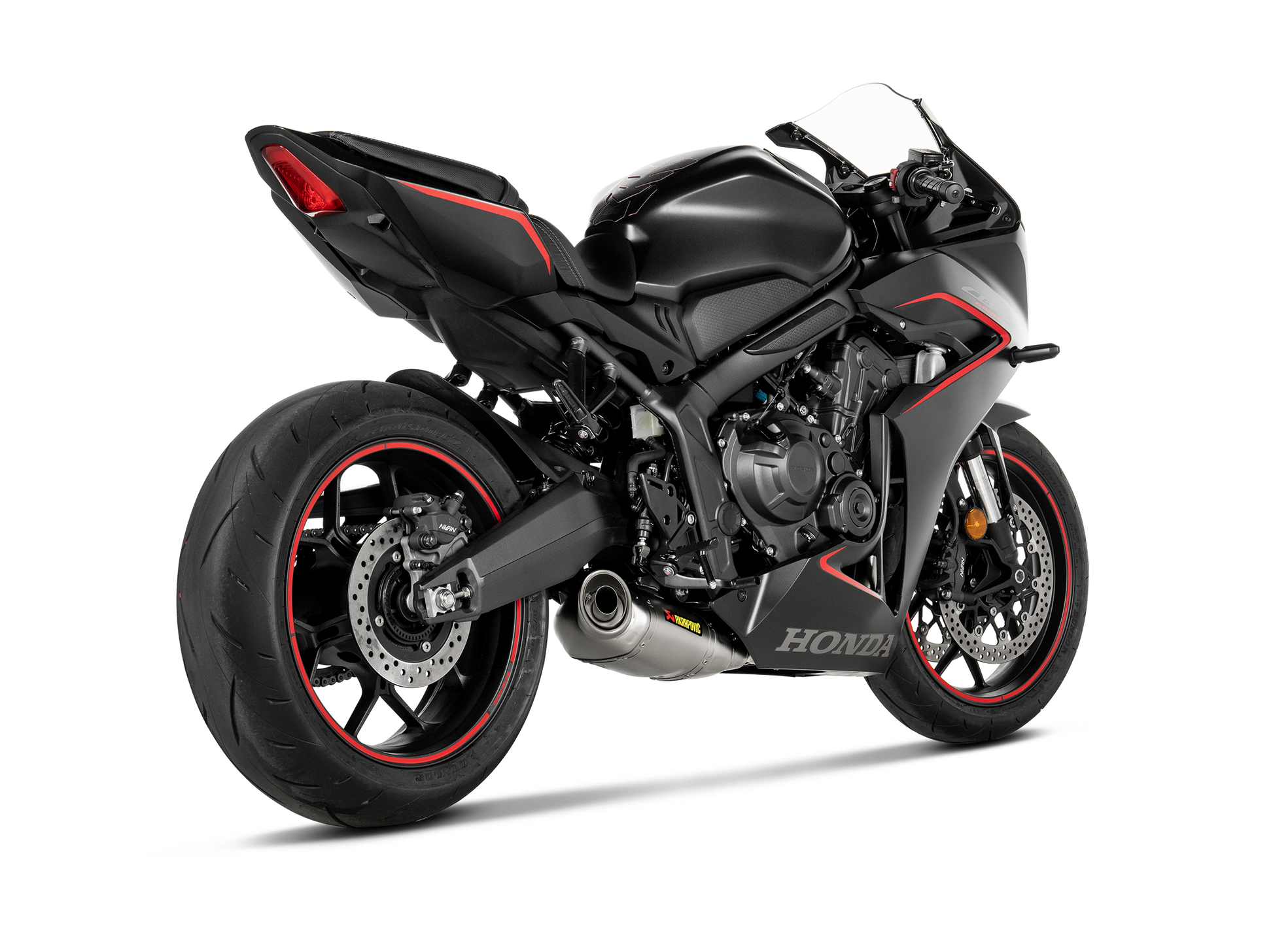 Motorcycle full system titanium exhaust system for honda cbr650r (2024+)