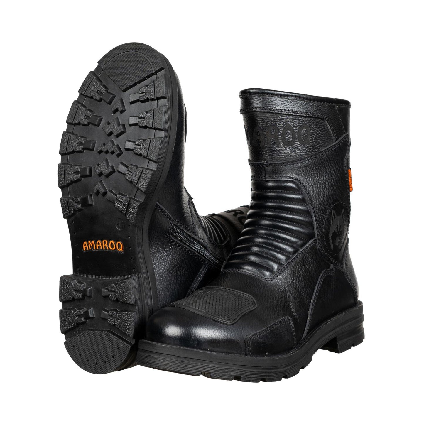 AMAROQ Viktor Mid Ankle Motorcycle riding Boots Black – Motogear