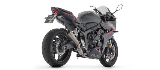Motorcycle full system titanium exhaust for honda cb / cbr 650 r (2024+)