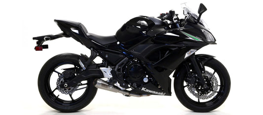 Motorcycle full system exhaust for kawasaki ninja 650/z650
