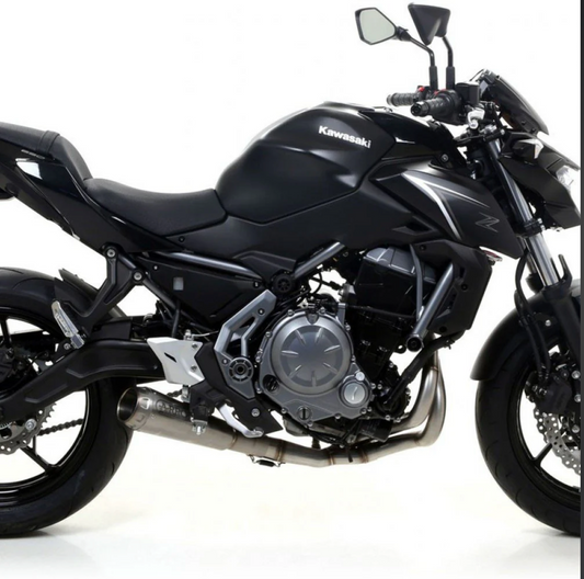 Motorcycle full system exhaust for kawasaki ninja 650/z650