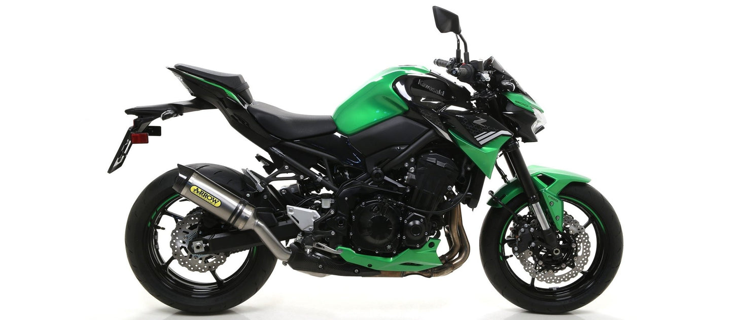 Motorcycle exhaust header for kawasaki z900 2020+ 