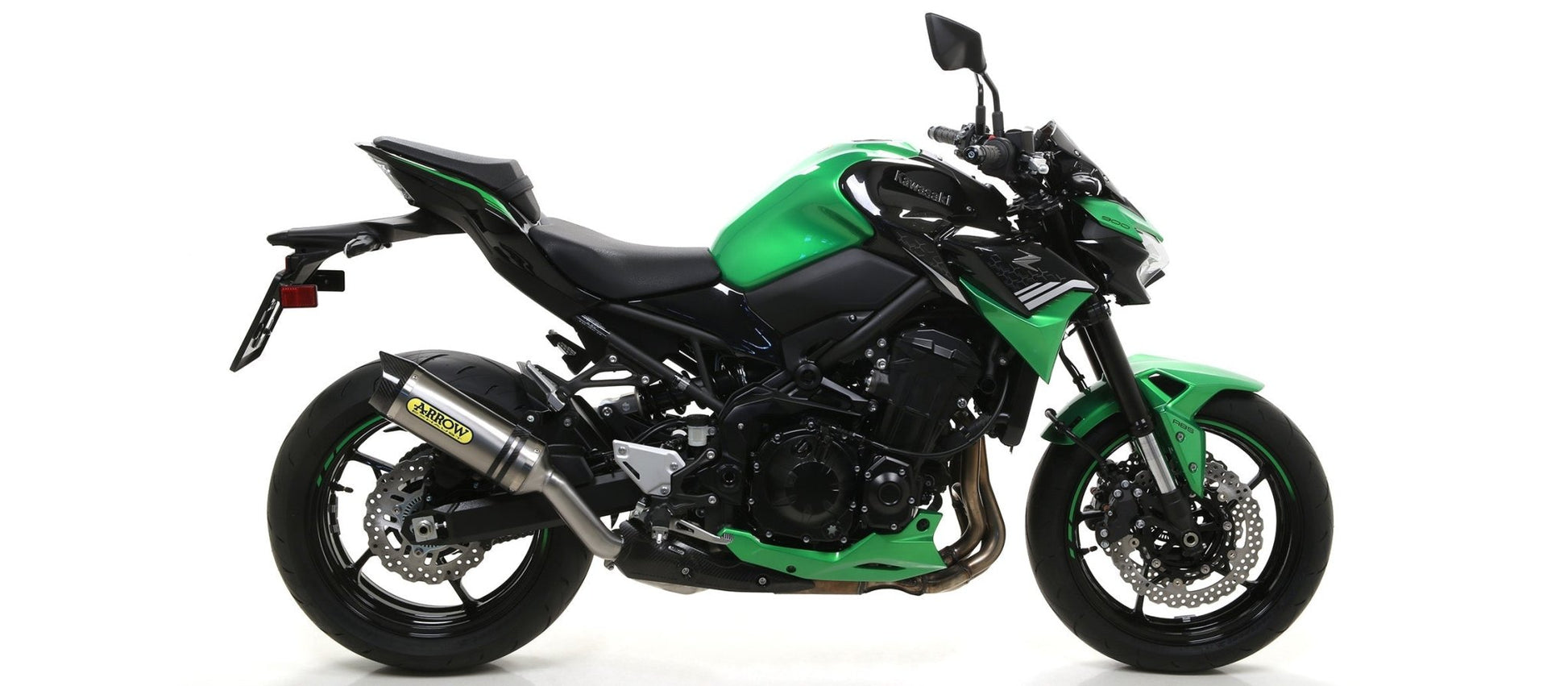 Motorcycle exhaust header for kawasaki z900 2020+ 